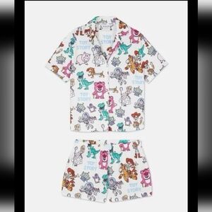 Disney Pixar Toy Story Women's Sleepwear Set Size 2X 18/20